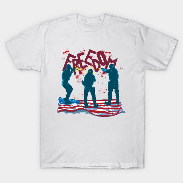 FREEDOM T-Shirt by Shamus_Beyale